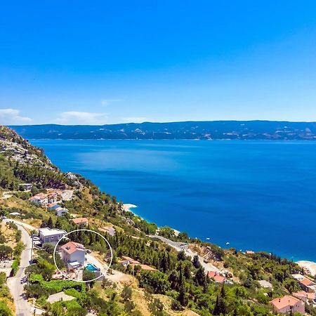 Villa Belvedere With Heated Pool, Billiards, Media Room, Sea Views,10 Pax Omiš Exterior foto
