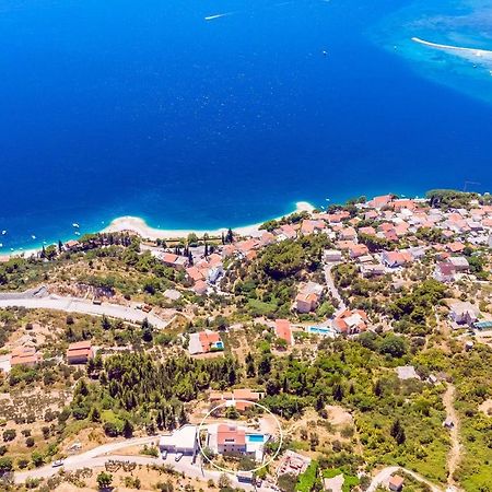 Villa Belvedere With Heated Pool, Billiards, Media Room, Sea Views,10 Pax Omiš Exterior foto